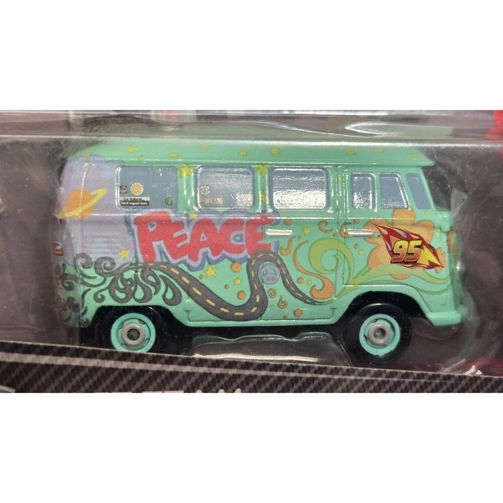 Disney Pixar Cars Fillmore Diecast Lot of 3 - Mattel 1:55 Race Team